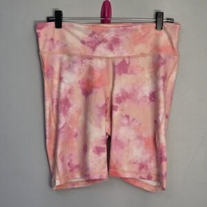 Gap High Waist Pink Tie-Dye Women's Shorts